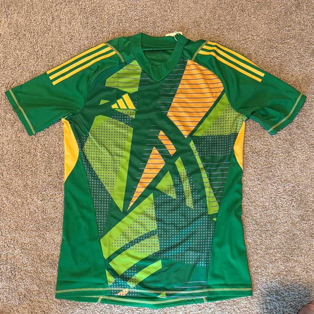 BNWT Adidas Team Goalkeeper Soccer Jersey